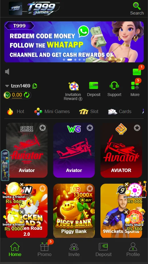 T999 Game App