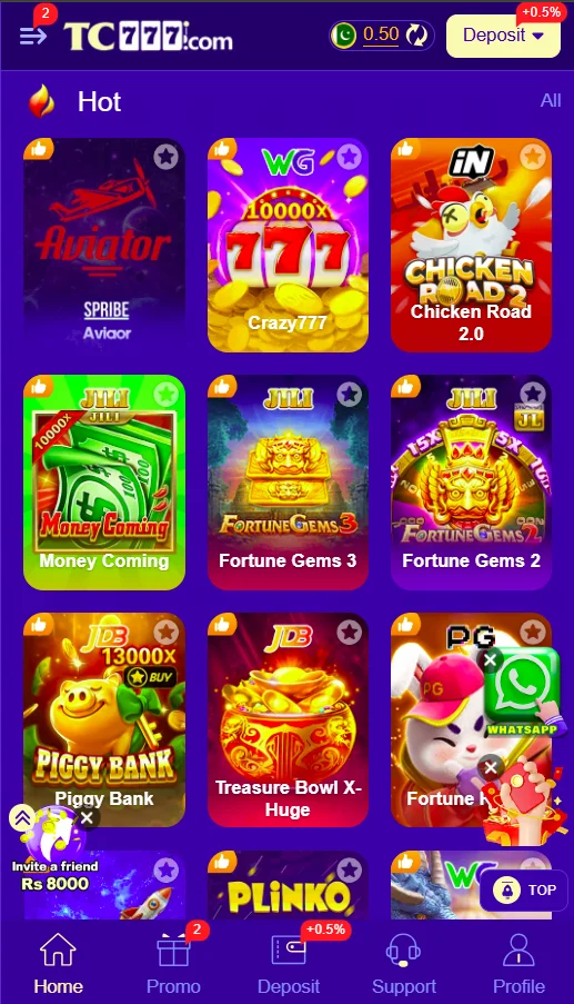 TC777 Game Apk