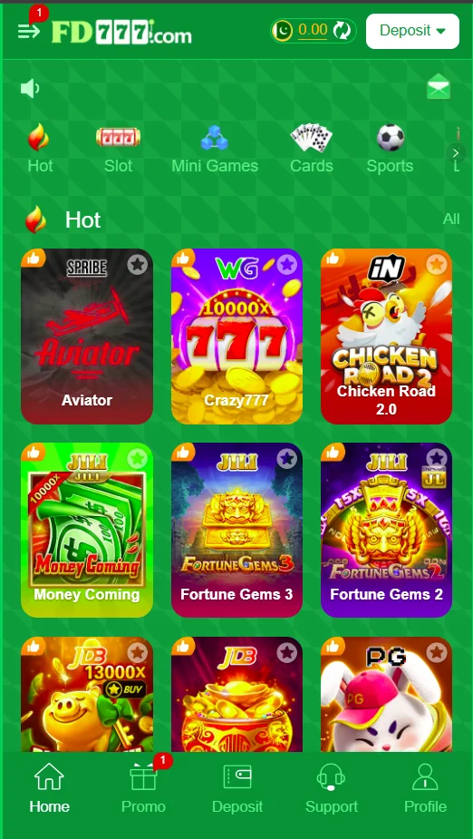 FD777 Game download Guide