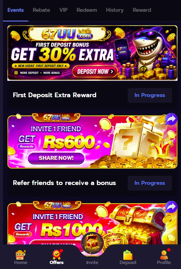 Stay updated with the latest offers, terms, and promotional conditions.